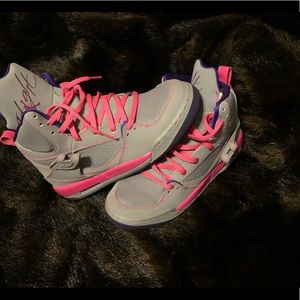 Flight pink grey purple Air Jordan
